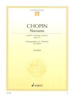Frédéric Chopin: Nocturne G -Minor Opus 37/1 (noty na klavír)