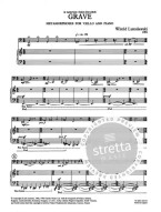 Witold Lutoslawski: Grave (noty na violoncello, klavír)