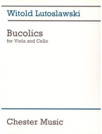 Witold Lutoslawski: Bucolics (noty na violu, violoncello)