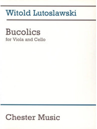 Witold Lutoslawski: Bucolics (noty na violu, violoncello)