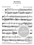 Witold Lutoslawski: Bucolics (noty na violu, violoncello)