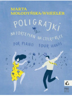 Marta Molodynska-Wheeler: Poligrajki (noty na čtyřuční klavír)
