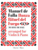 Manuel de Falla: Ritual Fire Dance From El Amor Brujo (noty na housle, klavír)
