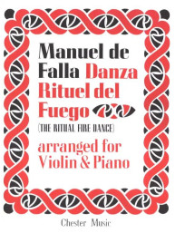Manuel de Falla: Ritual Fire Dance From El Amor Brujo (noty na housle, klavír)