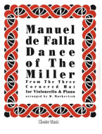 Manuel de Falla: Dance Of The Miller from The Three Cornered Hat (noty na violoncello, klavír)