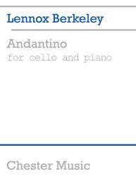 Lennox Berkeley: Andantino Op.21 No.2a (noty na violoncello, klavír)