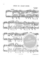 Alexander Skrjabin: Etude In C Sharp Minor Op. 2/1 (noty na klavír)