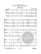 Peter Maxwell Davies: Three Organ Voluntaries (noty na varhany)