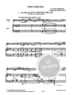 Claude Debussy: Two Pieces For Clarinet And Piano (noty na klarinet, klavír)