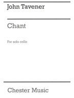 John Tavener: Chant (noty na violoncello)