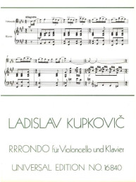 Ladislav Kupkovič: Rrrondo (noty na violoncello, klavír)