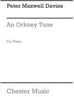 Peter Maxwell Davies: An Orkney Tune (noty na klavír)