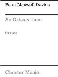 Peter Maxwell Davies: An Orkney Tune (noty na klavír)