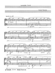 Karen Tanaka: Lavender Field (noty na klavír)