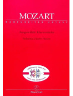 Wolfgang Amadeus Mozart: Selected Piano Pieces (noty na klavír)