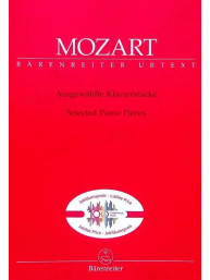 Wolfgang Amadeus Mozart: Selected Piano Pieces (noty na klavír)