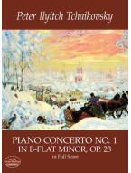 P.I. Čajkovskij: Piano Concerto No. 1 In B-Flat Minor, Op. 23 (noty, partitura)