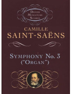 Camille Saint-Saens: Symphony No.3 In D Minor 'Organ' Op.78 (noty, partitura)