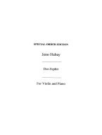 Jeno Hubay: Der Zephyr Op.30 No.5 (noty na housle, klavír)