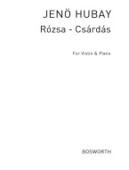 Jeno Hubay: Rosza Czardas For Violin And Piano (noty na housle, klavír)