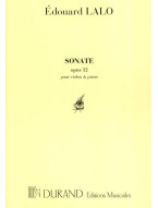 Edouard Lalo: Sonate Opus 12 Violin - Piano (noty na housle, klavír)