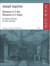 Joseph Joachim: Romanze in C-Dur (noty na housle, klavír)