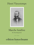 Henri Vieuxtemps: Marche funébre (noty pro smyčcový kvartet)