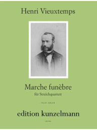 Henri Vieuxtemps: Marche funébre (noty pro smyčcový kvartet)