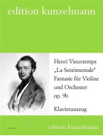 Henri Vieuxtemps: La Sentimentale (noty na housle, klavír)