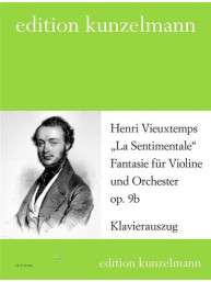 Henri Vieuxtemps: La Sentimentale (noty na housle, klavír)