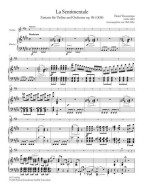 Henri Vieuxtemps: La Sentimentale (noty na housle, klavír)
