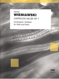 Henryk Wieniawski: Capriccio-Valse Op. 7  (noty na housle, klavír)