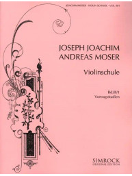 Andreas Moser, Joseph Joachim: Violin School Band 1 (noty na housle)