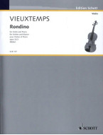 Henri Vieuxtemps: Rondino op. 32/2 (noty na housle, klavír)