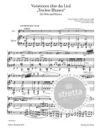 Franz Schubert: Trockne Blumen D 802 (noty na příčnou flétnu, klavír)