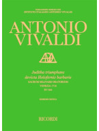 Antonio Vivaldi: Juditha Triumphans Rv 644 (noty pro zpěv, orchestr, partitura)