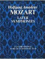 W.A. Mozart: Later Symphonies - Nos.35-41 (noty, partitura)