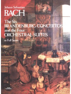 Johann Sebastian Bach: 6 Brandenburg Concertos and 4 Orchestral Suites (noty, partitura)