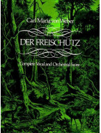 Carl Maria von Weber: Der Freischütz (noty, partitura)