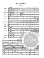 Carl Maria von Weber: Der Freischütz (noty, partitura)