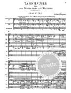 Richard Wagner: Tännhauser (noty, partitura)