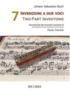Johann Sebastian Bach: 7 Two-Part Inventions (noty na harmoniku)