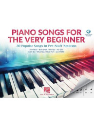 Piano Songs for the Very Beginner (noty na snadný klavír)(+audio)