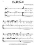 Taylor Swift: 1989 - Taylor's Version (noty na klavír, zpěv, akordy)