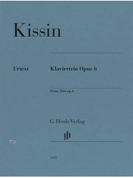 Jevgenij Kissin: Piano Trio Op. 6 (noty na housle, violoncello, klavír)