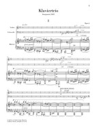 Jevgenij Kissin: Piano Trio Op. 6 (noty na housle, violoncello, klavír)