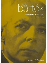 Béla Bartók: Concerto N 1 (noty na housle, klavír)