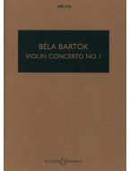 Béla Bartók: Concerto Per Vn N. 1 Op. Post. (noty, partitura)