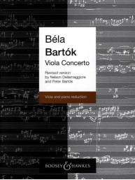Béla Bartók: Violakonzert op. posth. (noty na violu, klavír)
