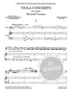 Béla Bartók: Violakonzert op. posth. (noty na violu, klavír)